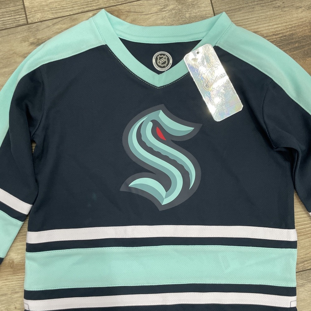 NEW NHL Seattle Kraken Hockey Jersey Toddler 2T - Picture 4 of 6